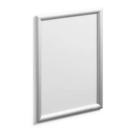 DURABLE - Cadre clipsable en aluminium A3 - Pour l'affichage d'informations - Fixation adhésive & vis inclus - argent - 1 pièce