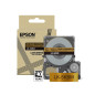 Epson LabelWorks LK-5KBM Ruban adhésif pour LW-C410 et LW-C623 Doré métallisé Noir 18 mm Epson LabelWorks LK-5KBM Ruban adhésif pour LW-C410 et LW-C623 Doré métallisé Noir 18 mm