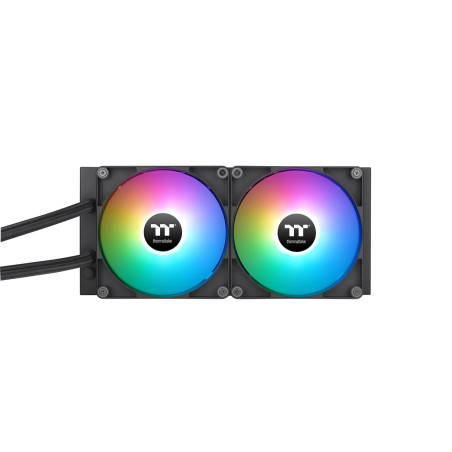 Thermaltake TH280 V2 Ultra ARGB Sync Refroidissement Liquide AIO 280 mm – Écran LCD 2,1" (480 x 480), 2 LED ARGB PWM CT140, TT R