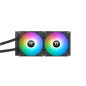 Thermaltake TH280 V2 Ultra ARGB Sync Refroidissement Liquide AIO 280 mm – Écran LCD 2,1" (480 x 480), 2 LED ARGB PWM CT140, TT R Thermaltake TH280 V2 Ultra ARGB Sync Refroidissement Liquide AIO 280 mm – Écran LCD 2,1" (480 x 480), 2 LED ARGB PWM CT140, TT R