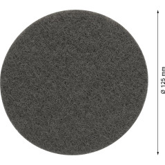 Bosch 5x Disques en non-tissé EXPERT N880 (pour Tôles en acier, Acier inoxydable, Ø 125 mm, Ultra fin S, Professional Accessoire