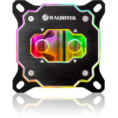 Raijintek FORKIS Pro RBW CPU Wasserkühler Nickel + Acrylique