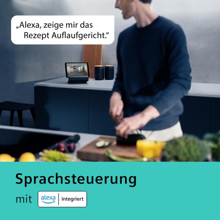 Siemens Smart Kitchen Dock XSDS10 Unité de Commutation pour appareils de Cuisine, Commande vocale Alexa, contrôle gestuel, Stati