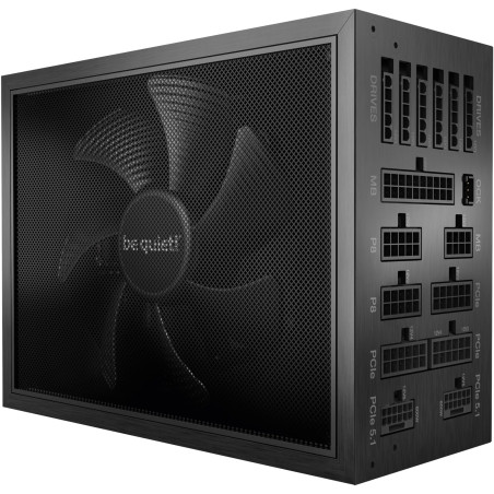 be quiet! Dark Power Pro 13 1300W Bloc d’Alimentation, ATX 3.0, 80 Plus® Titanium, Contrôle entièrement numérique, Ventilateur S