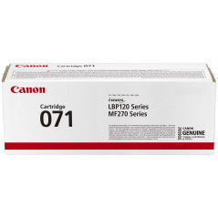 Canon Cartridge 71 BK Toner Noir Rendement 1200 Pages (Emballage Carton)