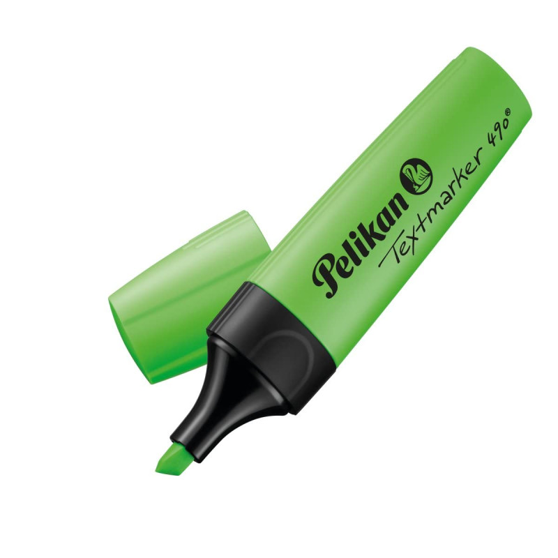 Pelikan 814096 surligneur 490, vert, 10 pièces en boîte pliante Pelikan 814096 surligneur 490, vert, 10 pièces en boîte pliante