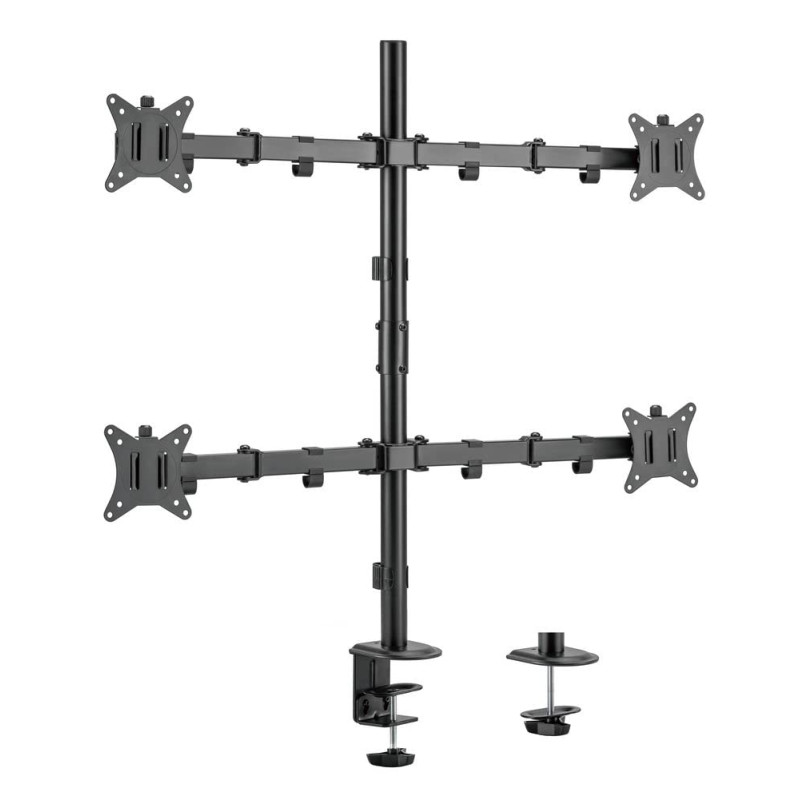 Equip 650159 Support de Bureau pour écran LCD Quadruple articulé 17-32" Equip 650159 Support de Bureau pour écran LCD Quadruple articulé 17-32"