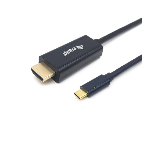Equip 133412 Câble USB-C vers HDMI M/M 2,0 m 4K/30Hz