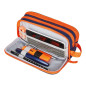 Herluitz Double faulenzer Uni Bleu/Orange 1 pièce, Bleu/Orange, Kindergepäck, Étui à écrire Herluitz Double faulenzer Uni Bleu/Orange 1 pièce, Bleu/Orange, Kindergepäck, Étui à écrire