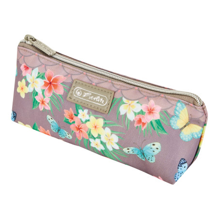 Herlitz® Trousse d'école Ladylike Unique Compartiment | Fermeture éclair | Pochette Organisateur Sac Sac Cosmétique Tube pour St