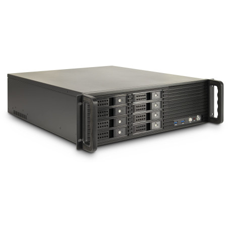 Inter-Tech 48,3 cm IPC 3U-3508 3HE Storage o.PSU