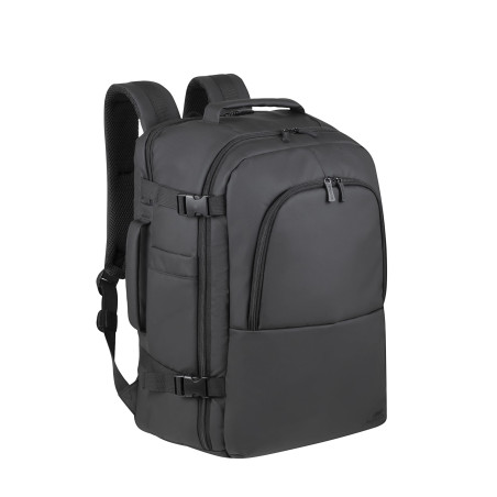 RivaCase 8465 Black Eco Sac à dos pour ordinateur portable 17,3", Noir, 17,3"