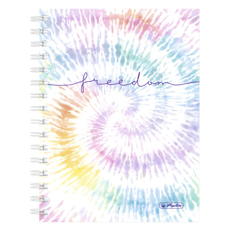 Herlitz New Batic Freedom Carnet de 100 pages quadrillées Format A5