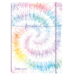 Herlitz Cahier flexible A4 2 x 40 feuilles Motif New Batic Freedom