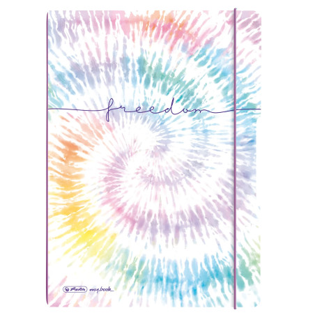 Herlitz Cahier flexible A4 2 x 40 feuilles Motif New Batic Freedom