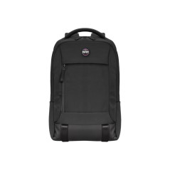 Port Designs Sac à Dos pc pour Ordinateur Portable Moderne & Confortable Base résitante à l'eau Torino II 15.6/16 Pouces Noir