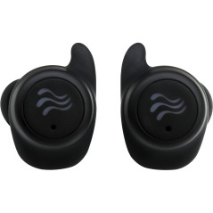 Boompods Soundwave Ecouteurs Bluetooth sans Fil - TWS Casque Intra-auriculaire avec Micro, Autonomie de 37 Heures, IPX6 étanche,
