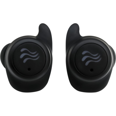 Boompods Soundwave Ecouteurs Bluetooth sans Fil - TWS Casque Intra-auriculaire avec Micro, Autonomie de 37 Heures, IPX6 étanche,