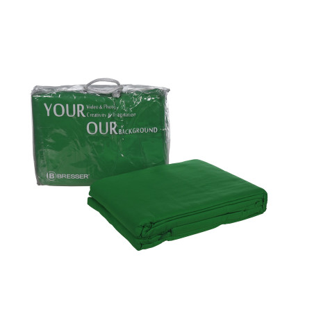 Bresser Y-9 Toile de fond 3x6m Chromakey-Vert