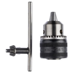 Bosch Accessories 1608571062 Mandrin à clé jusqu'à 13 mm 1,5 - 13 mm, 1/2" - 20 Multicolore