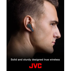 JVC HA-A9T Noir - Écouteurs True Wireless