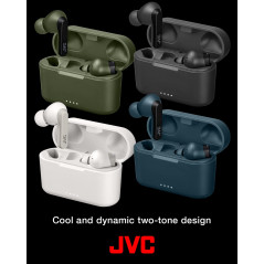 JVC HA-A9T Noir - Écouteurs True Wireless