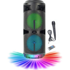 Haut-parleur Bluetooth portable Inovalley KA03-XXL 450 W karaoké
