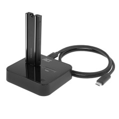 ACT Station d'accueil M.2 NVMe/PCIe Dual SSD - Clonage Hors Ligne et Sauvegarde des données - Câble USB-C 3.2 Gen2 10 Gbps - pou