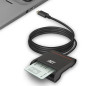 ACT Lecteur de Carte Eid Belgium, Lecteur de Carte USB C, ne Convient Pas pour l'application d'identité 2, Power LED AC6020 ACT Lecteur de Carte Eid Belgium, Lecteur de Carte USB C, ne Convient Pas pour l'application d'identité 2, Power LED AC6020