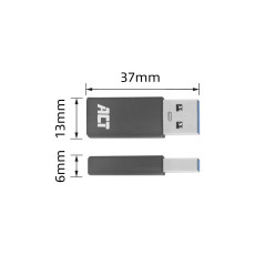 ACT AC7375 Adaptateur USB A vers USB C