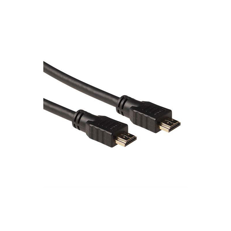 ACT AK3905 Câble HDMI 4K @ 60 Hz, HDMI 2.0 Haute Vitesse avec Ethernet 18 Gbit/s, Compatible avec Arc, HDR, HDCP 2.2, Compatible ACT AK3905 Câble HDMI 4K @ 60 Hz, HDMI 2.0 Haute Vitesse avec Ethernet 18 Gbit/s, Compatible avec Arc, HDR, HDCP 2.2, Compatible