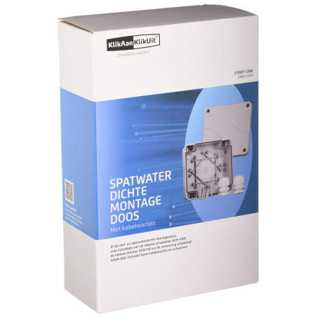 KlikAanKlikUit OWH-001 - IP-56 Kits de support - 114x114x48 mm