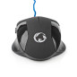 NEDIS Souris de Jeu | Filaire | DPI: 1200/2400 / 4800/7200 dpi | PPP (DPI) réglable | Nombre de Boutons: 6 | Boutons progra