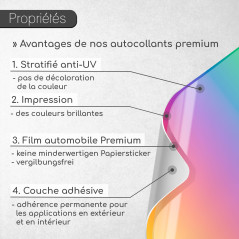 younikat kfz742 - Lot de 2 paires d'autocollants yeux pour robot aspirateur et robot tondeuse - Autocollants décoratifs amusants