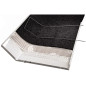 Xavax Filtre à charbon actif/filtre plat pour extracteur, ensemble de 2 p.