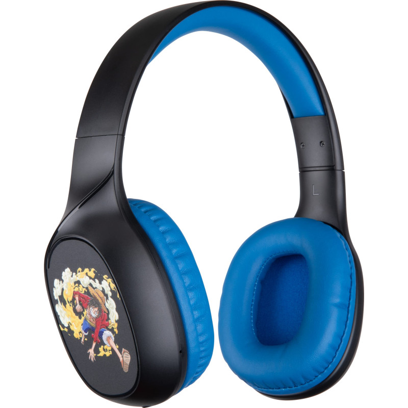 Konix One Piece Casque Audio sans Fil Bluetooth 5.3 pour Smartphones et tablettes - Autonomie 30 h - Câble Jack 3,5 mm - Motif L