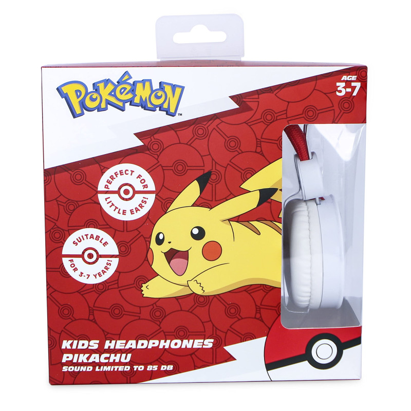 OTL Écouteurs pour Enfants Pokemon Pikachu avec câble et Volume adapté aux Enfants OTL Écouteurs pour Enfants Pokemon Pikachu avec câble et Volume adapté aux Enfants