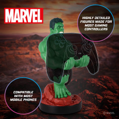 Cableguys Marvel Hulk Support Manette et Porte Telephone - Gaming Accessoire et Figurine pour Bureau et Gamer Setup, Compatible 