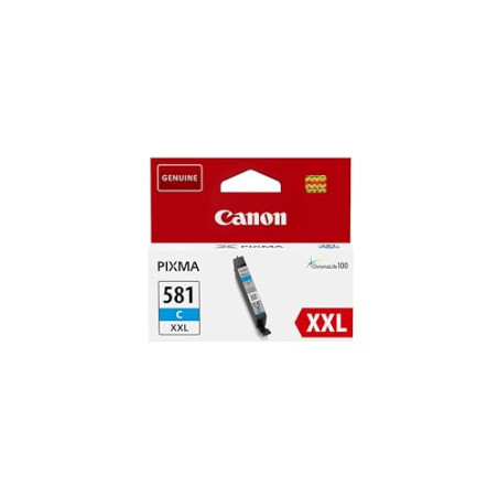 Canon CLI-581 XXL C Cartouche Cyan Capacité XXL (Emballage carton)
