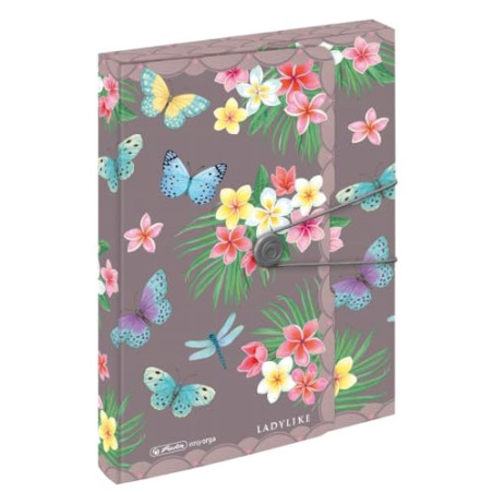 Herlitz Boîte de collection A4 PP Ladylike Butterflies
