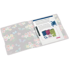 Herlitz Classeur à anneaux PP A4 2 anneaux 16 mm Ladylike Butterflies Détails du produit