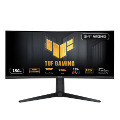 ASUS TUF Gaming VG34VQL3A - Ecran PC Esport Gaming incurvé 34" WQHD (3440 x 1440, 180Hz, 1500R, Extreme Low Motion Blur, Freesyn