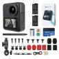 KanDao QooCam 3 caméra d’Action, Combo Moto, 5.7K 62MP Photo 60fps Flawless 360 caméra vidéo, Double 1/1.55" capteurs Mieux pour KanDao QooCam 3 caméra d’Action, Combo Moto, 5.7K 62MP Photo 60fps Flawless 360 caméra vidéo, Double 1/1.55" capteurs Mieux pour