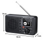 Albrecht DR 86-27861 - Petite Radio pour Personnes âgées - Dab+/FM - Streaming de Musique - Batterie intégrée de 2200 mAh - Tran Albrecht DR 86-27861 - Petite Radio pour Personnes âgées - Dab+/FM - Streaming de Musique - Batterie intégrée de 2200 mAh - Tran