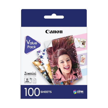 Canon Pack de 100 feuilles Zink ZP 2030 pour Zoemini 1 et 2