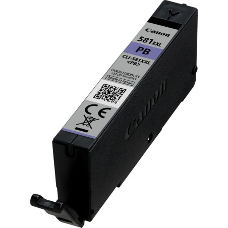 Canon CLI-581 XXL PB Cartouche Bleu Photo Capacité XXL (Emballage carton)