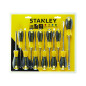 STANLEY STHT0-60208 Jeu de 6 tournevis essentiels Jaune, jaune, STA060212 STANLEY STHT0-60208 Jeu de 6 tournevis essentiels Jaune, jaune, STA060212