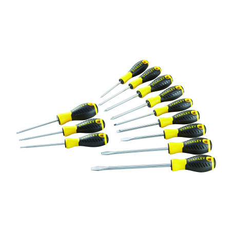 STANLEY STHT0-60208 Jeu de 6 tournevis essentiels Jaune, jaune, STA060212