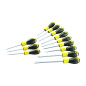 STANLEY STHT0-60208 Jeu de 6 tournevis essentiels Jaune, jaune, STA060212 STANLEY STHT0-60208 Jeu de 6 tournevis essentiels Jaune, jaune, STA060212