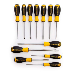 STANLEY STHT0-60208 Jeu de 6 tournevis essentiels Jaune, jaune, STA060212